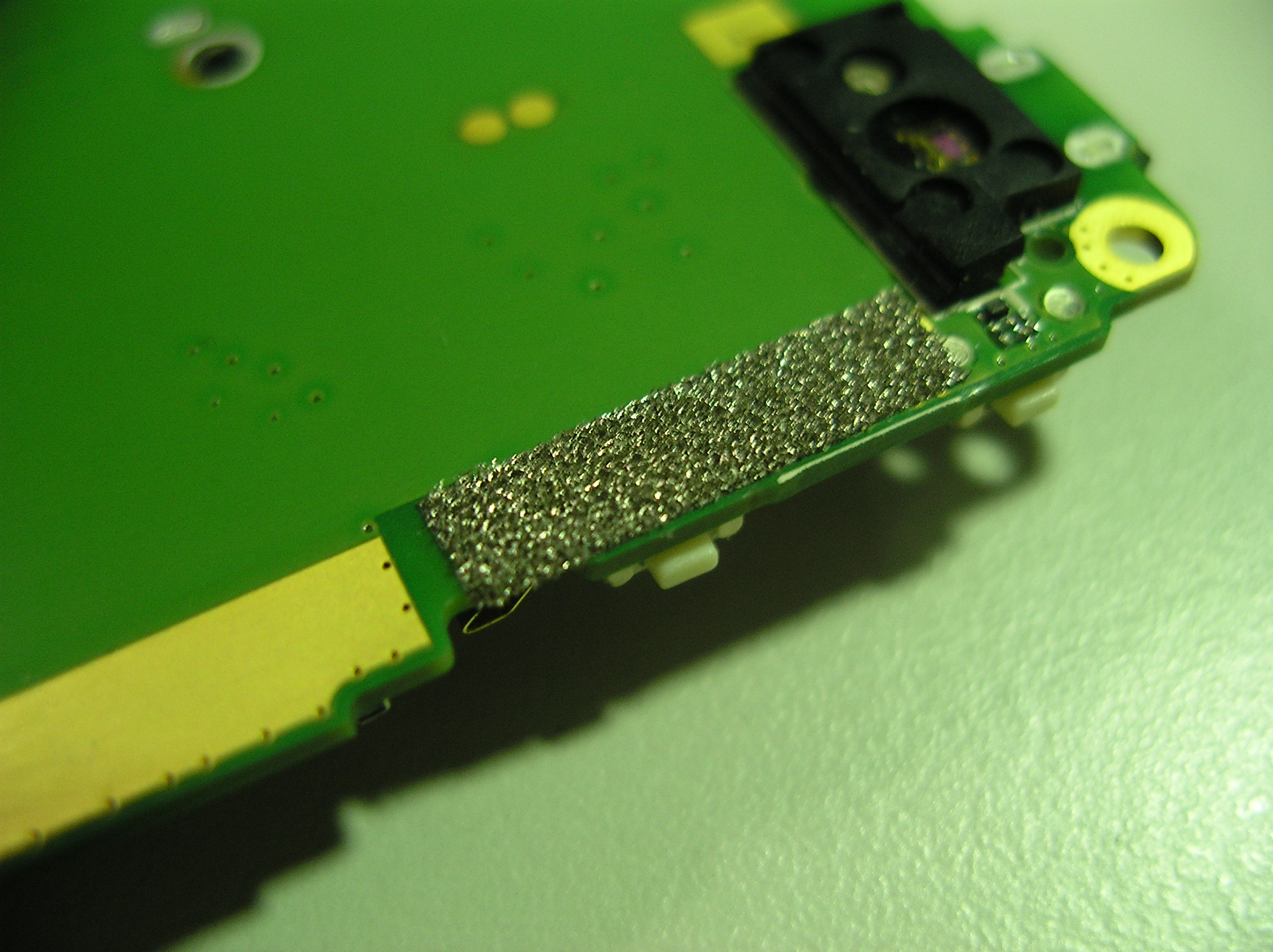 Polyurethane foam plated with copper and nickel X-Y-Z Axis Conductivity.
